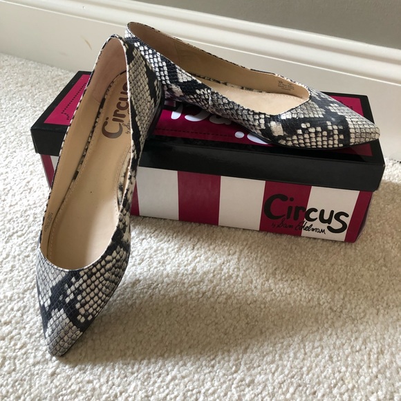 Sam Edelman Shoes - Circus by Sam Edelman Snake Skin Shoes Size 6